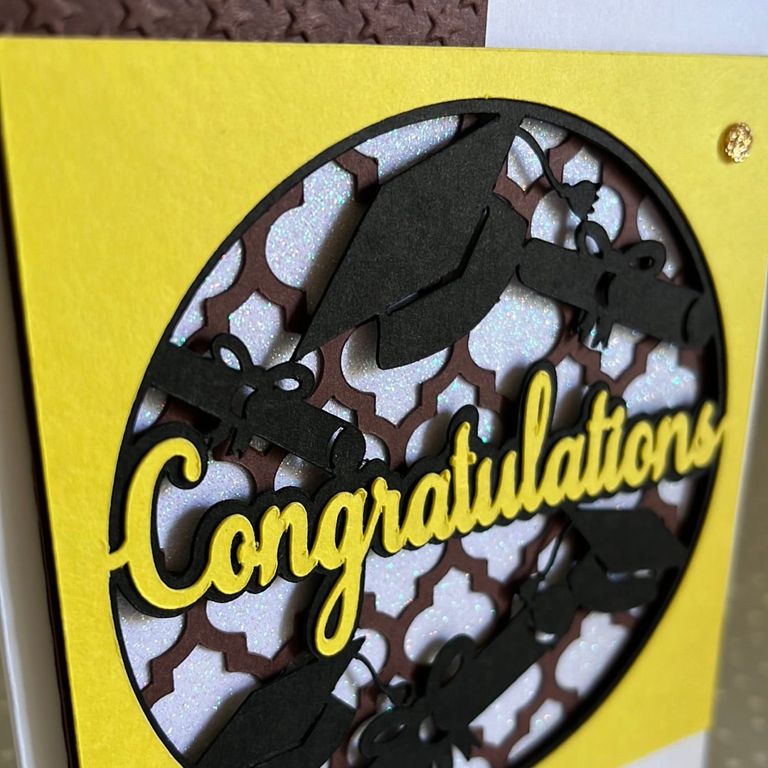 Congratulations Graduation Greeting Card, Stampin Up!