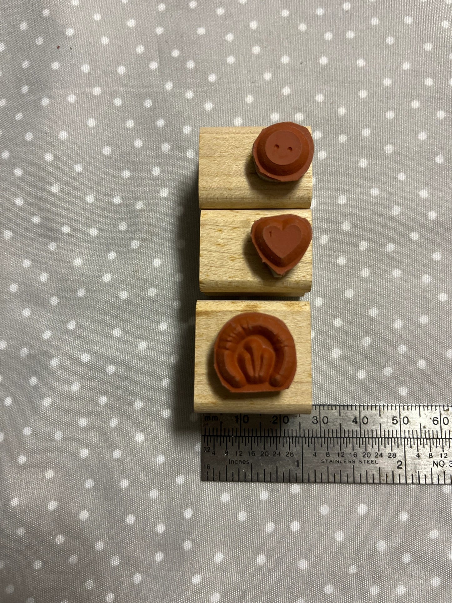 Fun Faces stamp set, Retired Stampin Up 1997, set of 8 stamps.
