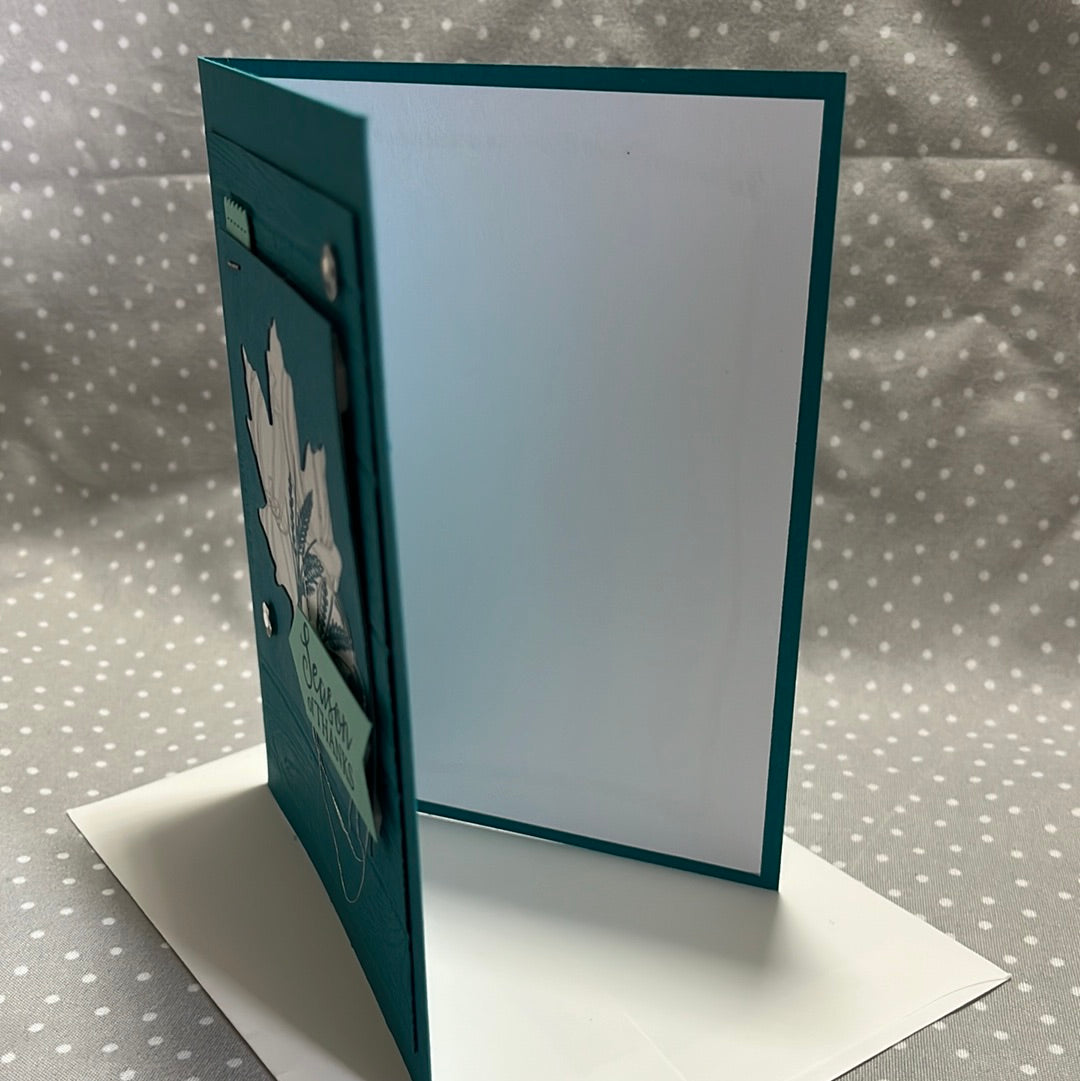Stampin Up! Season of Thanks Card, Thanksgiving Card
