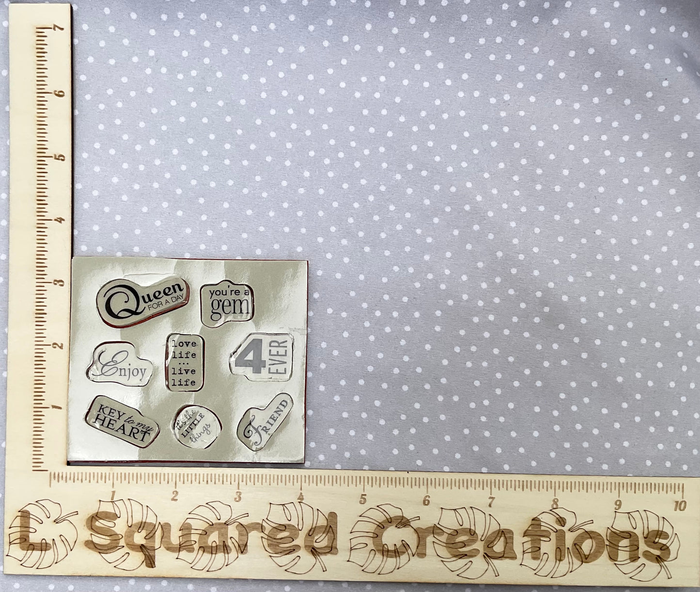 Retired Stampin Up! Stamp set You’re a Gem- Set of 8 stamps