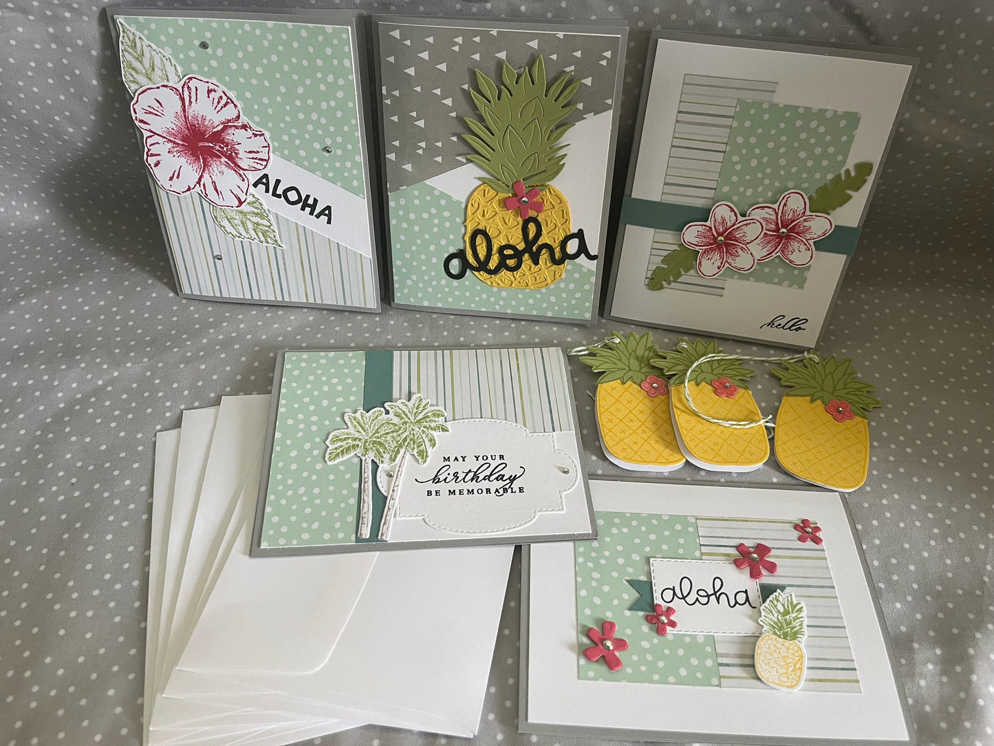 Handmade Hawaiian Card & Tag Gift Set