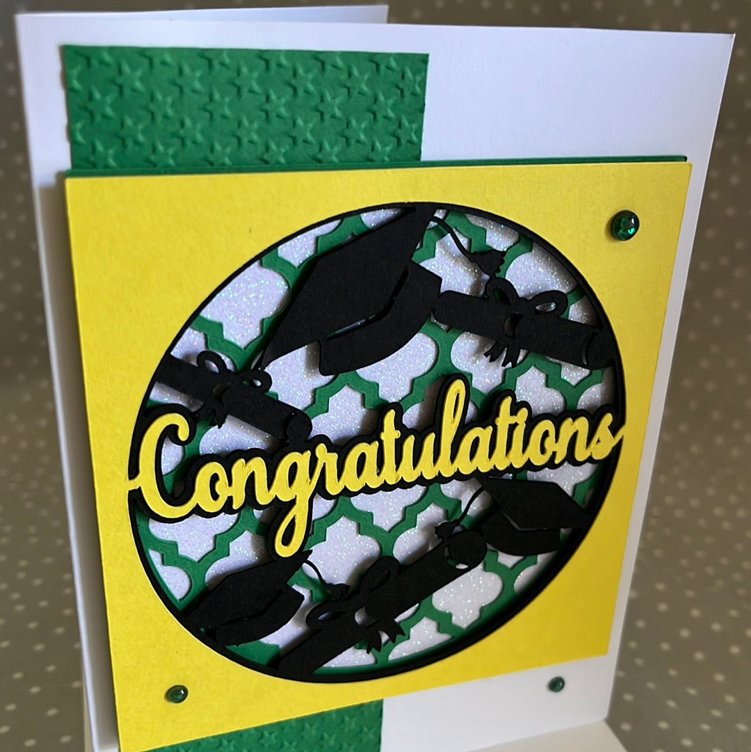 Congratulations Graduation Greeting Card, Stampin Up!
