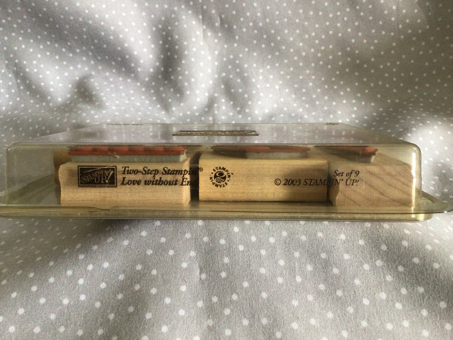 Love without end stamp set, Retired Stampin Up! Two-Step, Cute flower and butterfly!