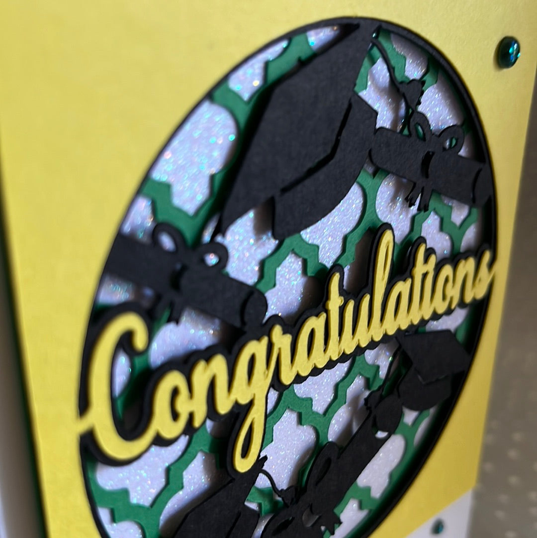 Congratulations Graduation Greeting Card, Stampin Up!