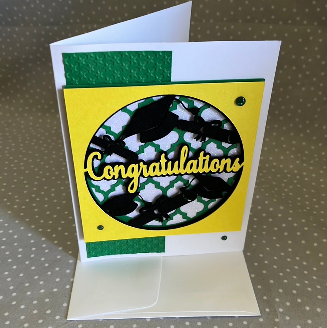 Congratulations Graduation Greeting Card, Stampin Up!