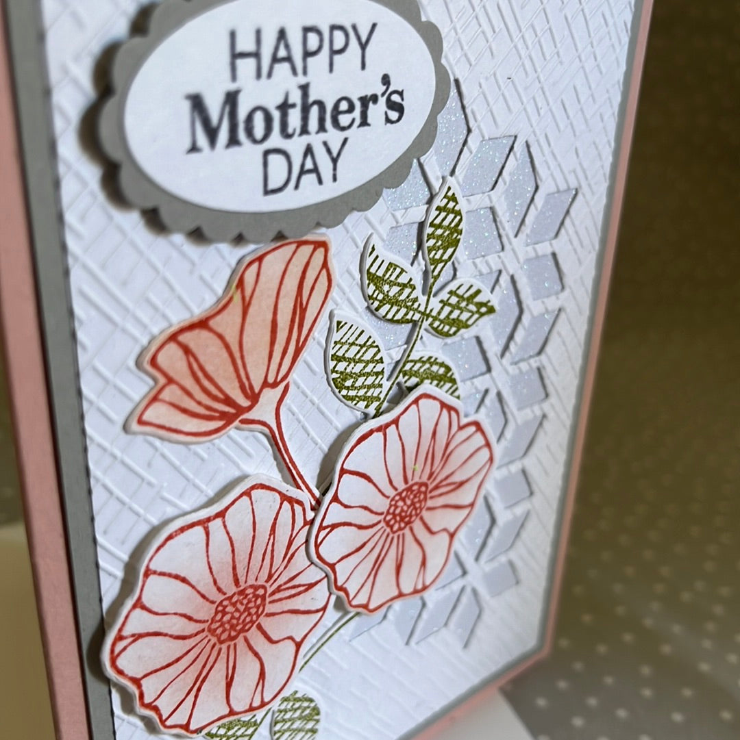 Happy Mother’s Day Greeting Card, Stampin Up!