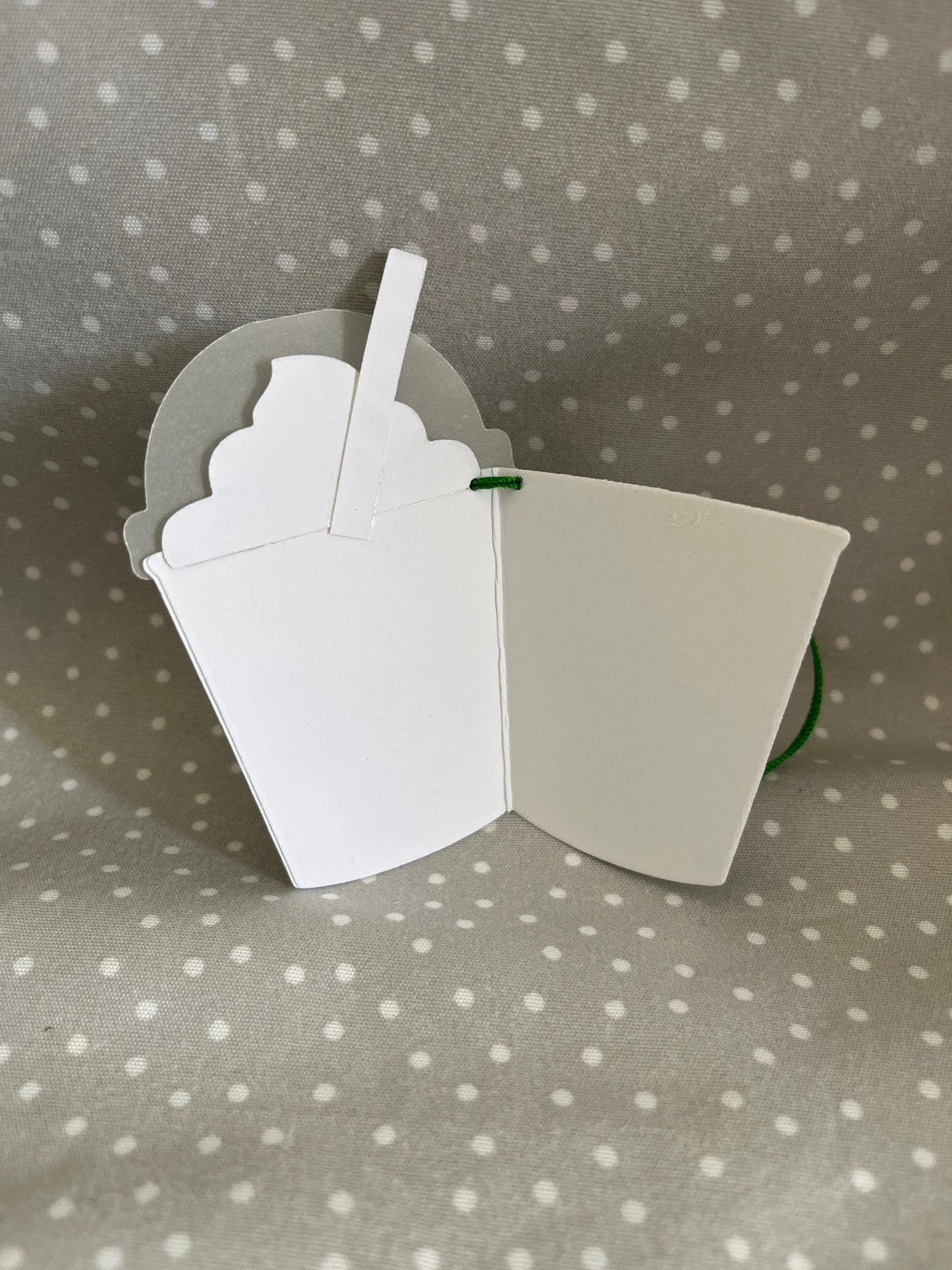 Handmade Coffee Lover Card & Tag Gift Set- 5 count greeting cards with envelopes- 3 count gift tags (tags folds like a card)