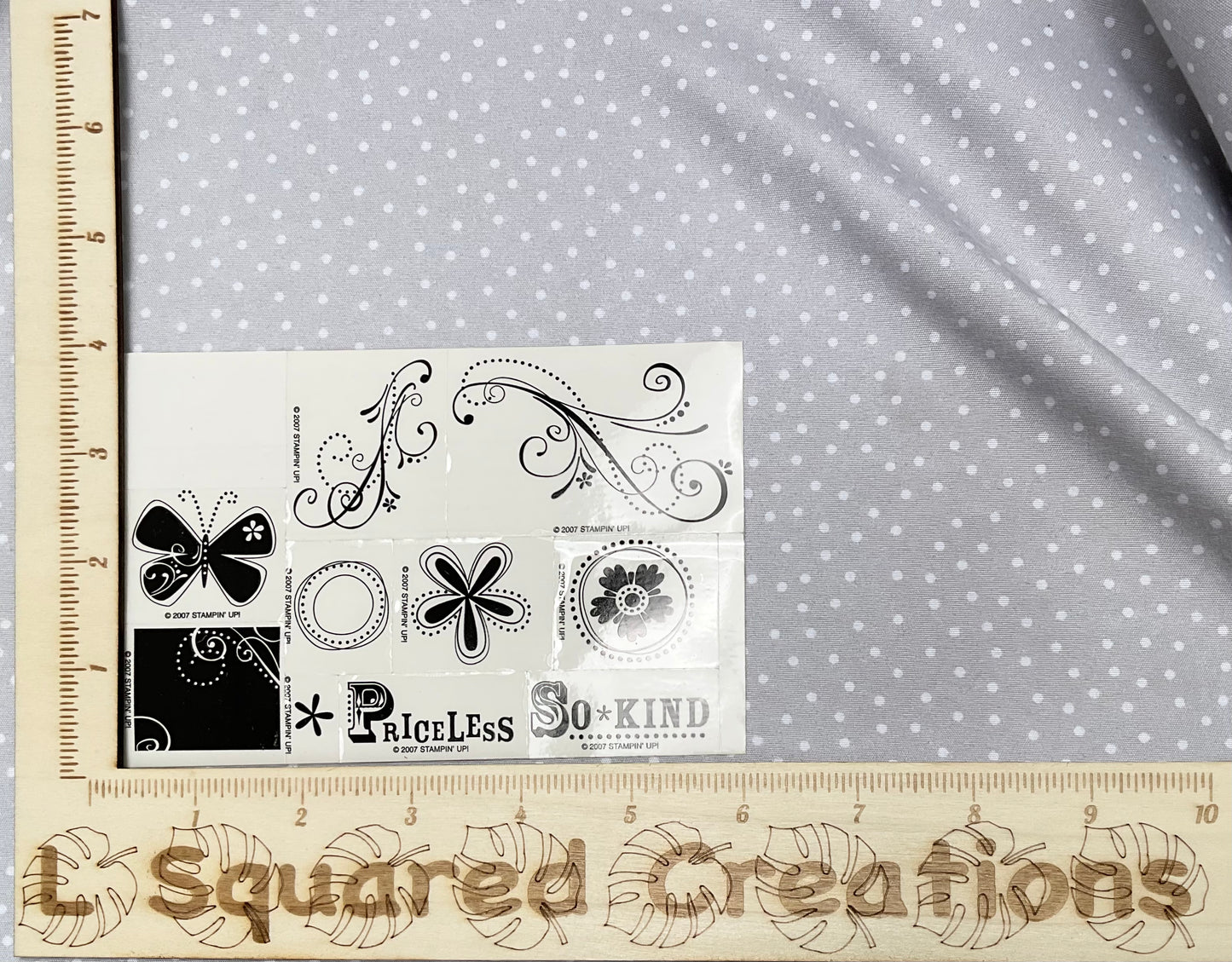 Retired Stampin Up! Stamp set Priceless- Set of 11 stamps