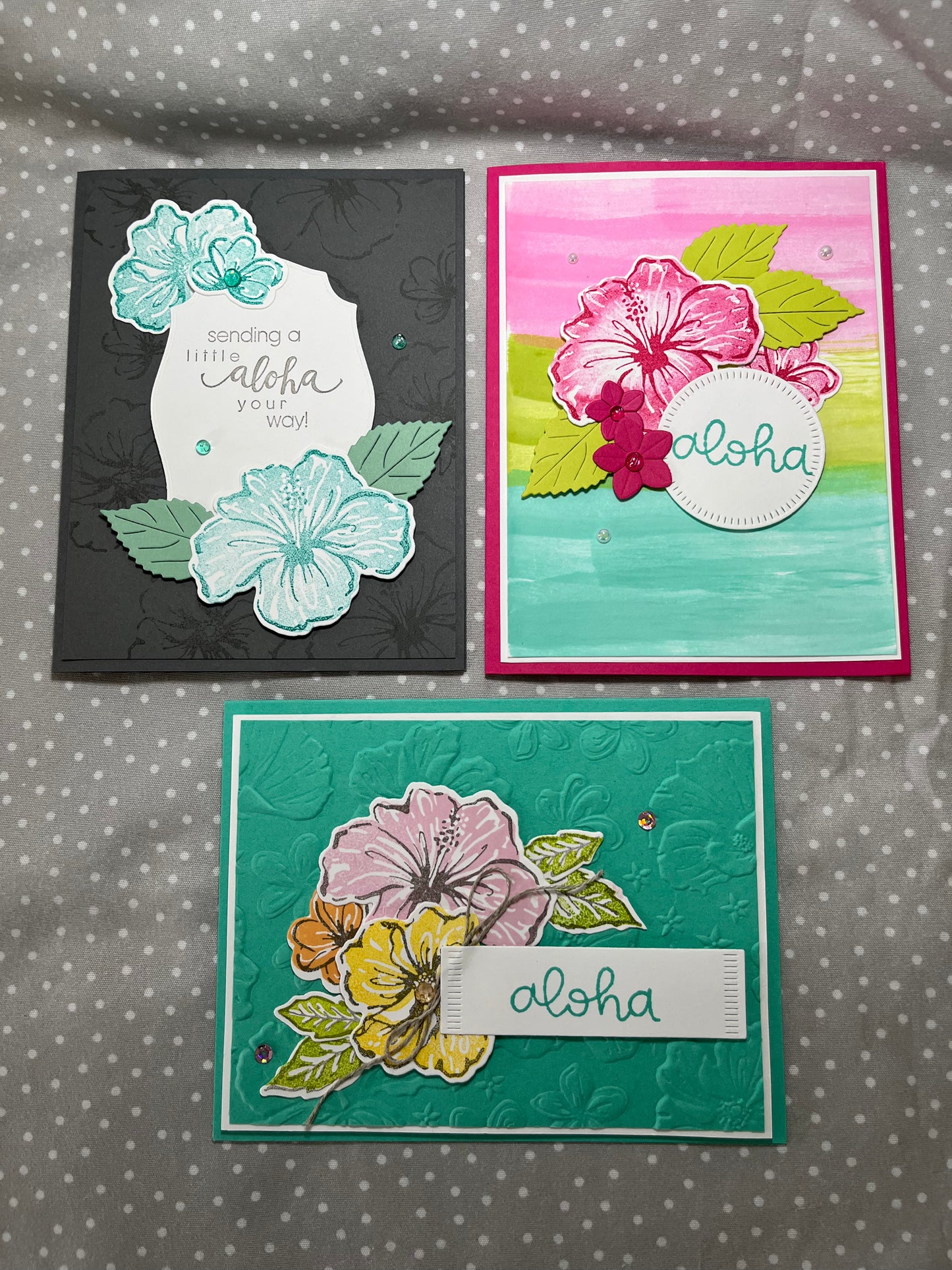 Stampin Up! Aloha Card Pack, Set of 6