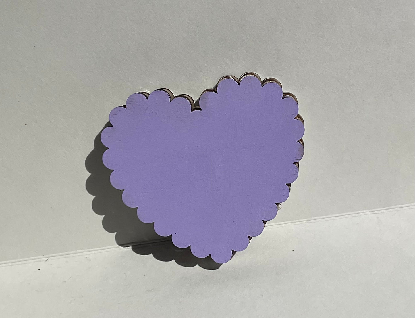 Valentine Shaker- White Glitter (BE MINE)