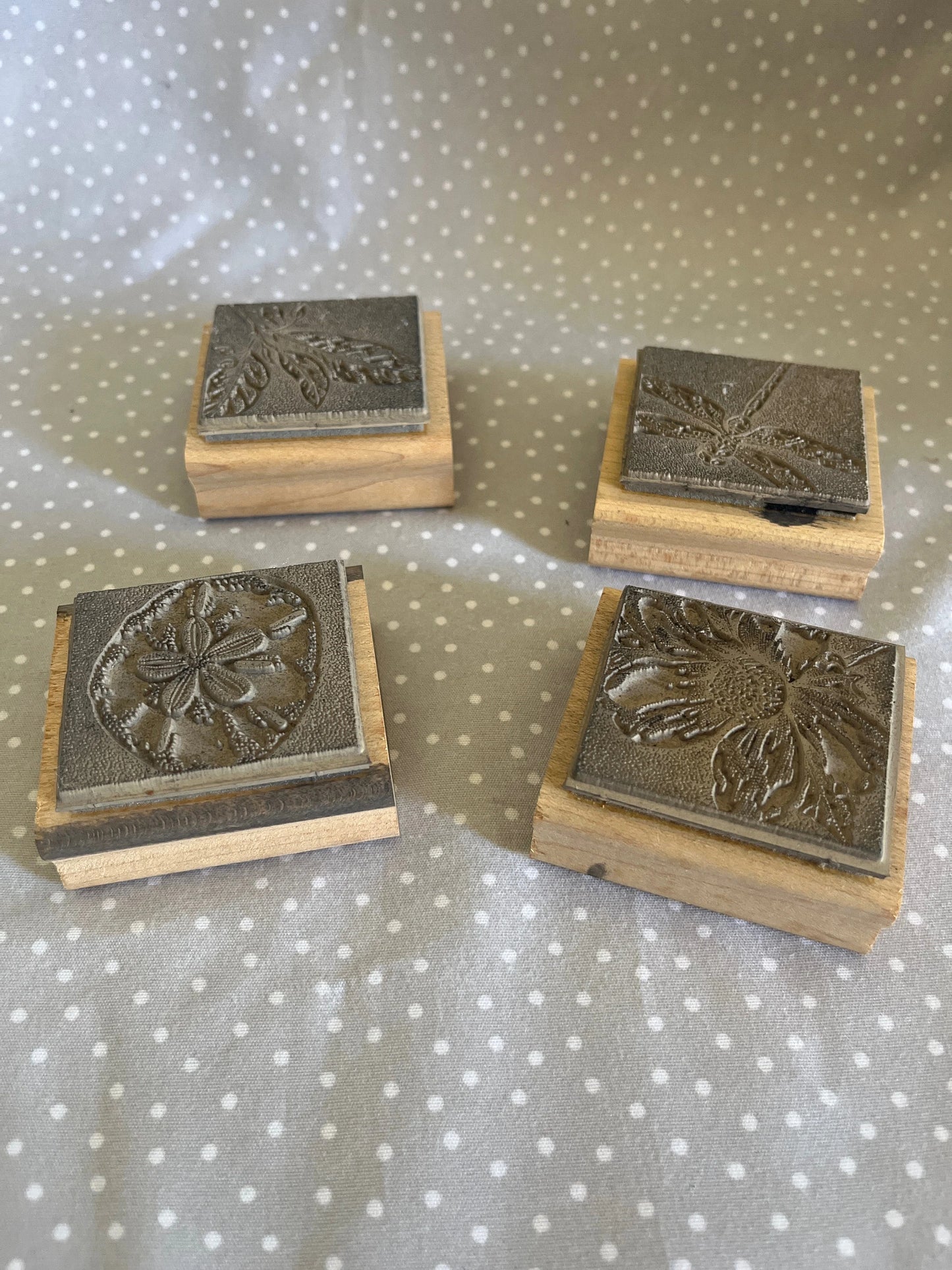 Retired 2002 Stampin Up! Stamp set Nature's Wonders set of 4