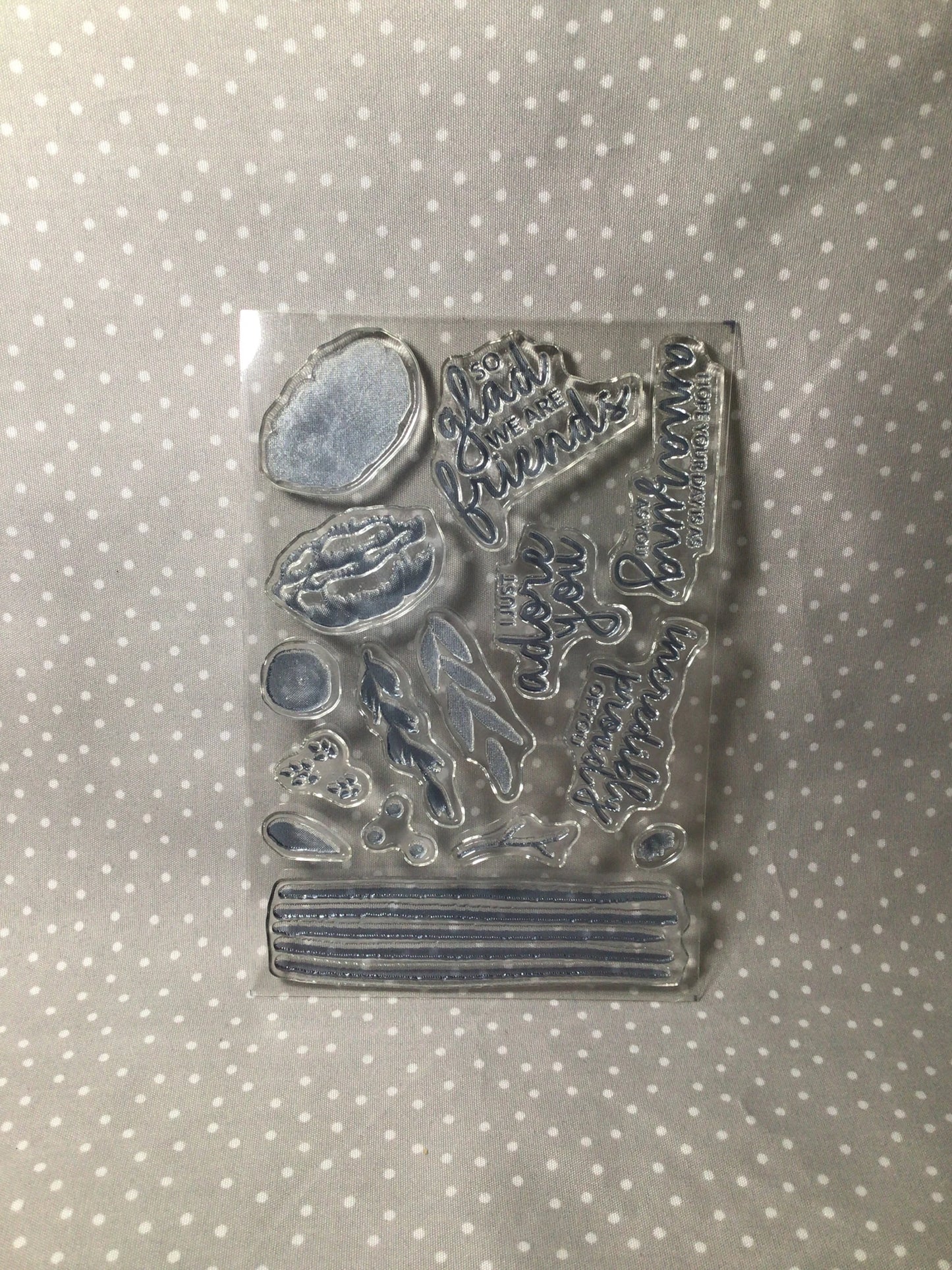 Retired Stampin Up! Stamp set Incredible Like You set of 15 stamps/ Two-Step