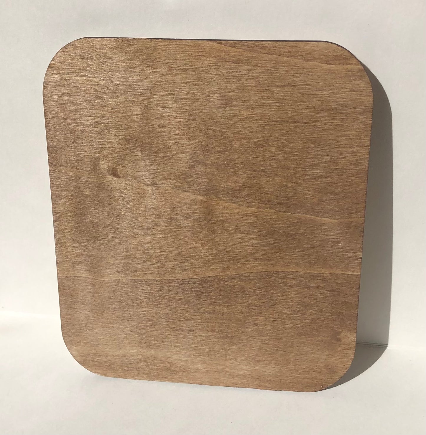 Floral Engraved Post it with Notes, Laser Engraved wood