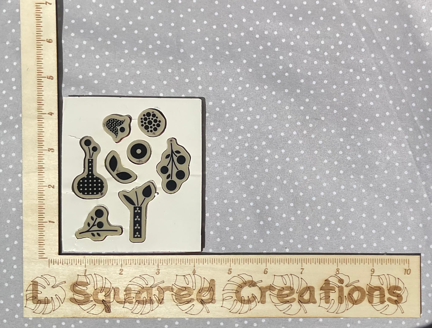 Retired Stampin Up! Stamp set Bright Blossoms- Set of 8 stamps
