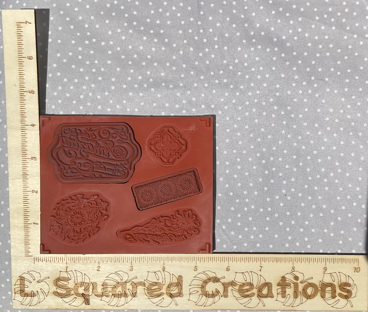 Retired Stampin Up! Stamp set Lovely Romance- Set of 5 stamps