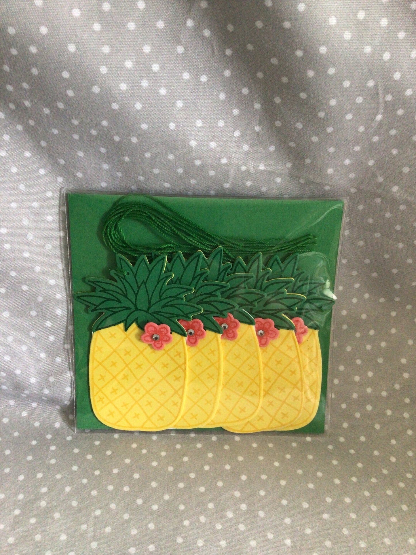 Stampin Up! Cute Pineapple Tag, Pack of 5