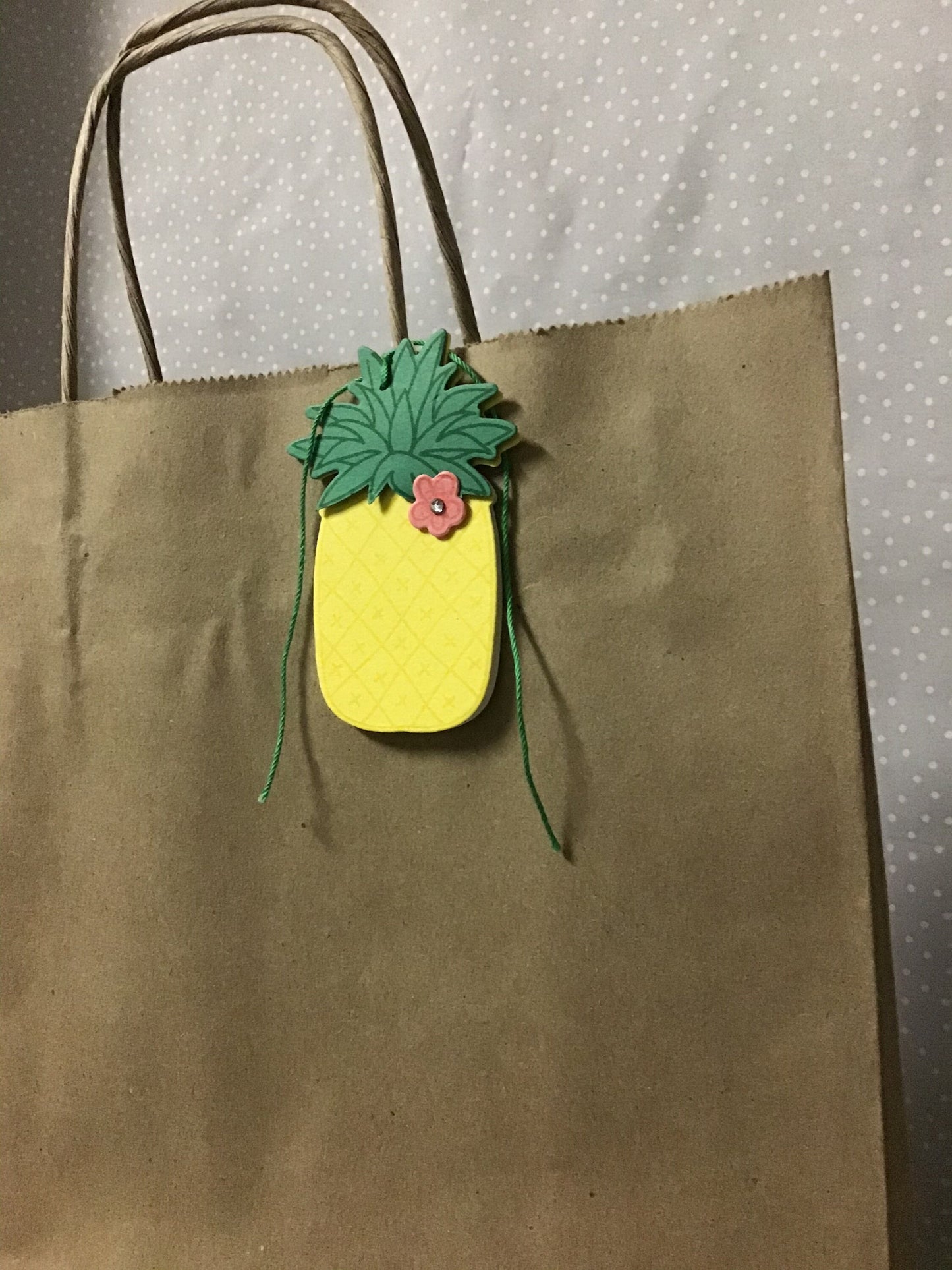Stampin Up! Cute Pineapple Tag, Pack of 5