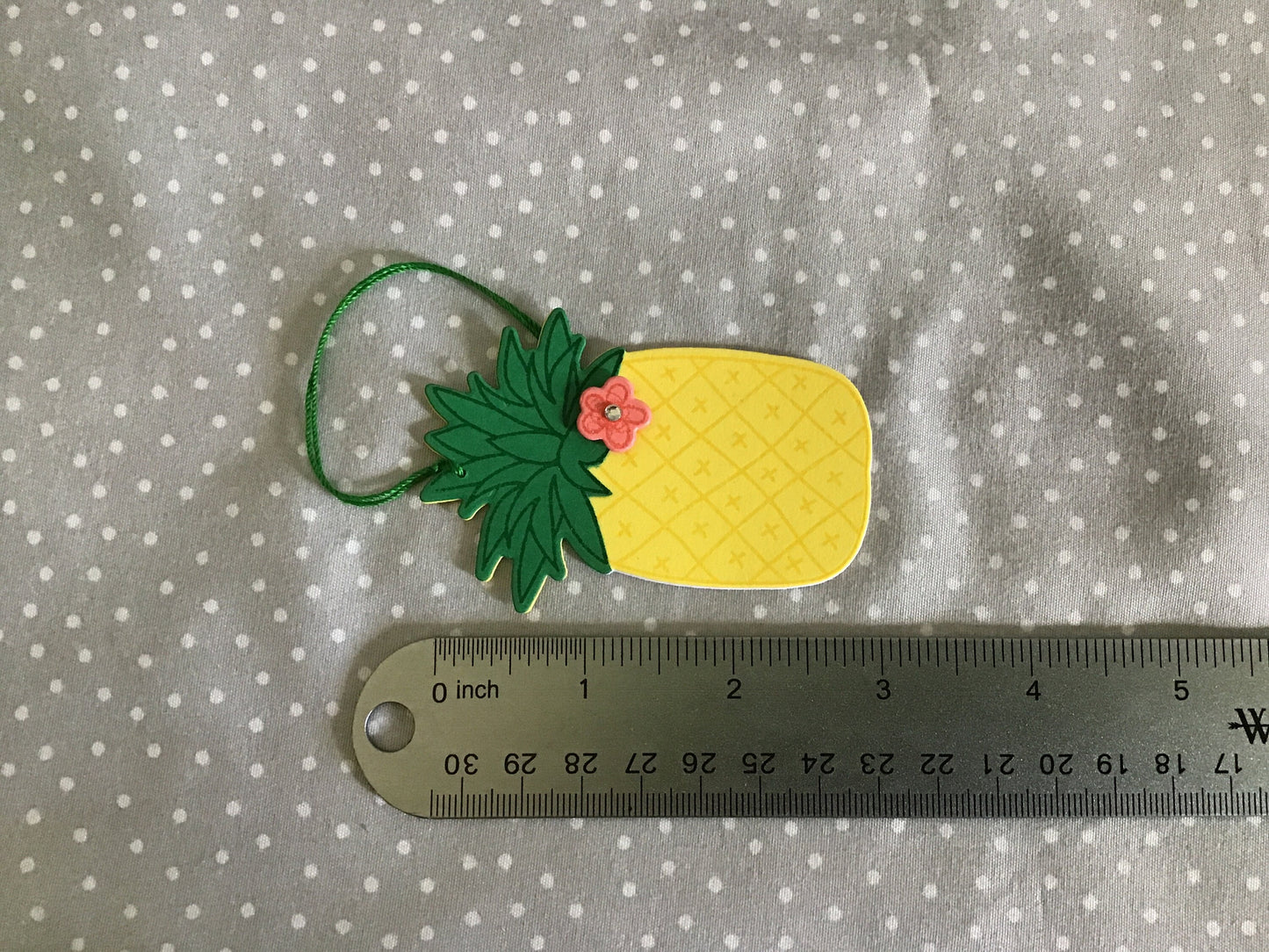 Stampin Up! Cute Pineapple Tag, Pack of 5