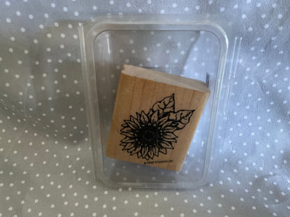 Retired Stampin Up! Stamp set Sunflower - Set of 1 stamps