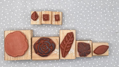 Retired Stampin Up! Stamp set Flashy Florals, Two-Step