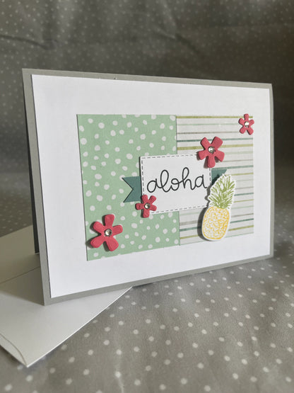 Handmade Hawaiian Card & Tag Gift Set