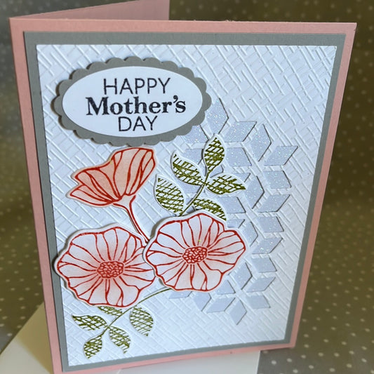 Happy Mother’s Day Greeting Card, Stampin Up!