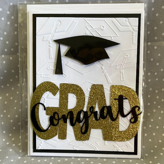 Congrats GRAD Greeting Card, Stampin Up!