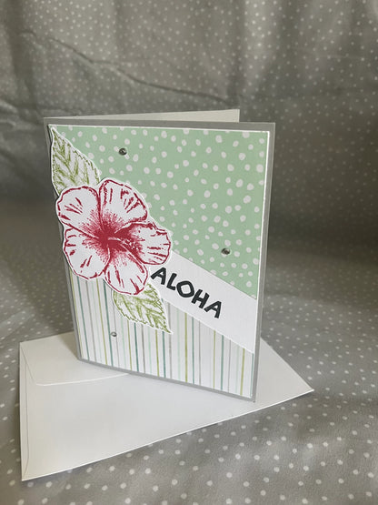 Handmade Hawaiian Card & Tag Gift Set