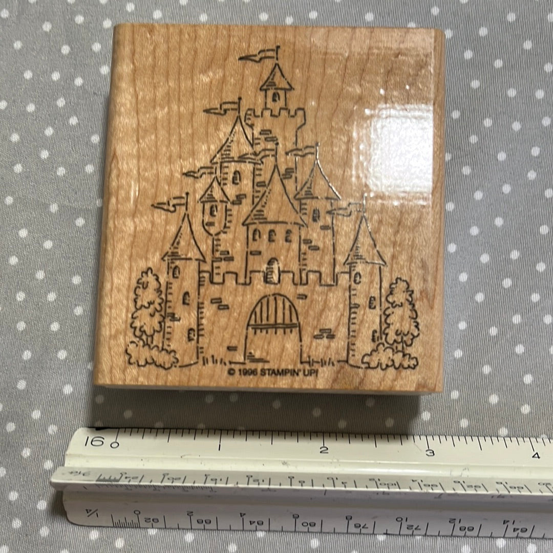 Retired Stampin Up 1996! Stamp set Dreams & Dragons