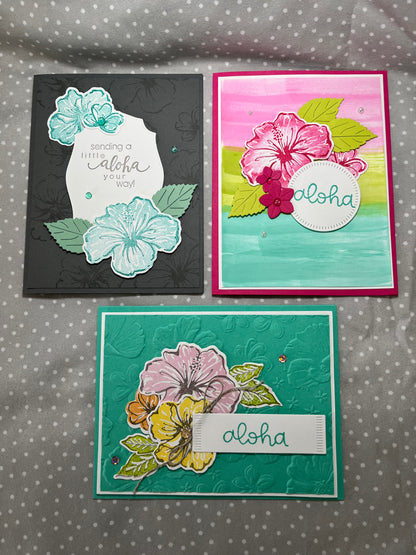 Stampin Up! Aloha Card Pack, Set of 6