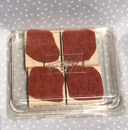 Retired Stampin Up! Stamp set Beyond the Basic - Set of 4 stamps
