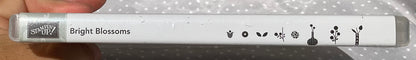 Retired Stampin Up! Stamp set Bright Blossoms- Set of 8 stamps