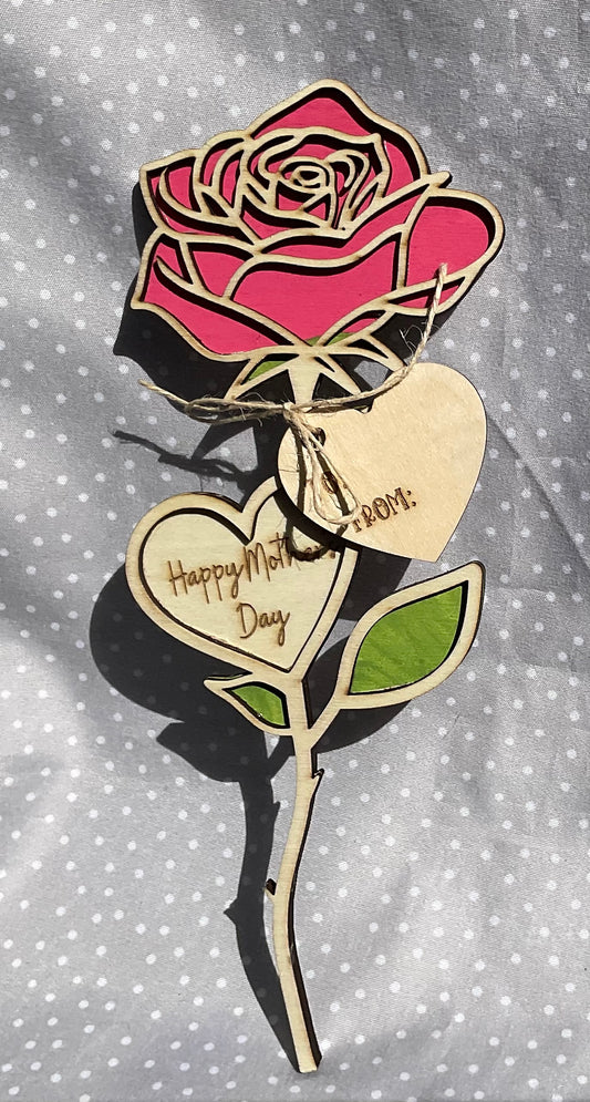 Happy Mother’s Day Rose- Pink Rose