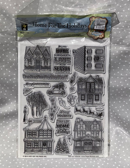 HOT OFF THE PRESS - Christmas Card Flaps, Home For the Holidays