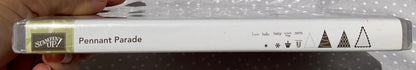 Retired Stampin Up! Stamp set Pennant Parade- Set of 13 stamps