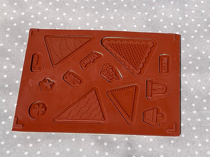 Retired Stampin Up! Stamp set Pennant Parade- Set of 13 stamps