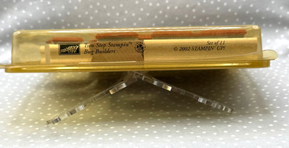 Bug Builder stamp set, Retired Stampin Up, set of 11 stamps