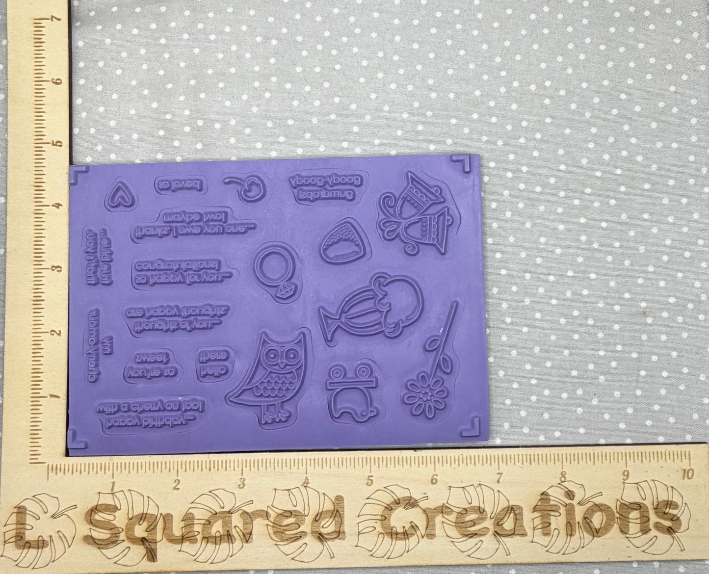 Goody-Goody Gumdrops stamp set, Retired Stampin Up, set of 19 stamps