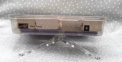 Very Punny Stamp set, Retired Stampin Up!  Set of 8 stamps
