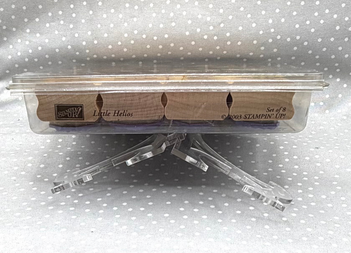 Little Helios Stamp set, Retired Stampin Up!  Set of 8 stamps