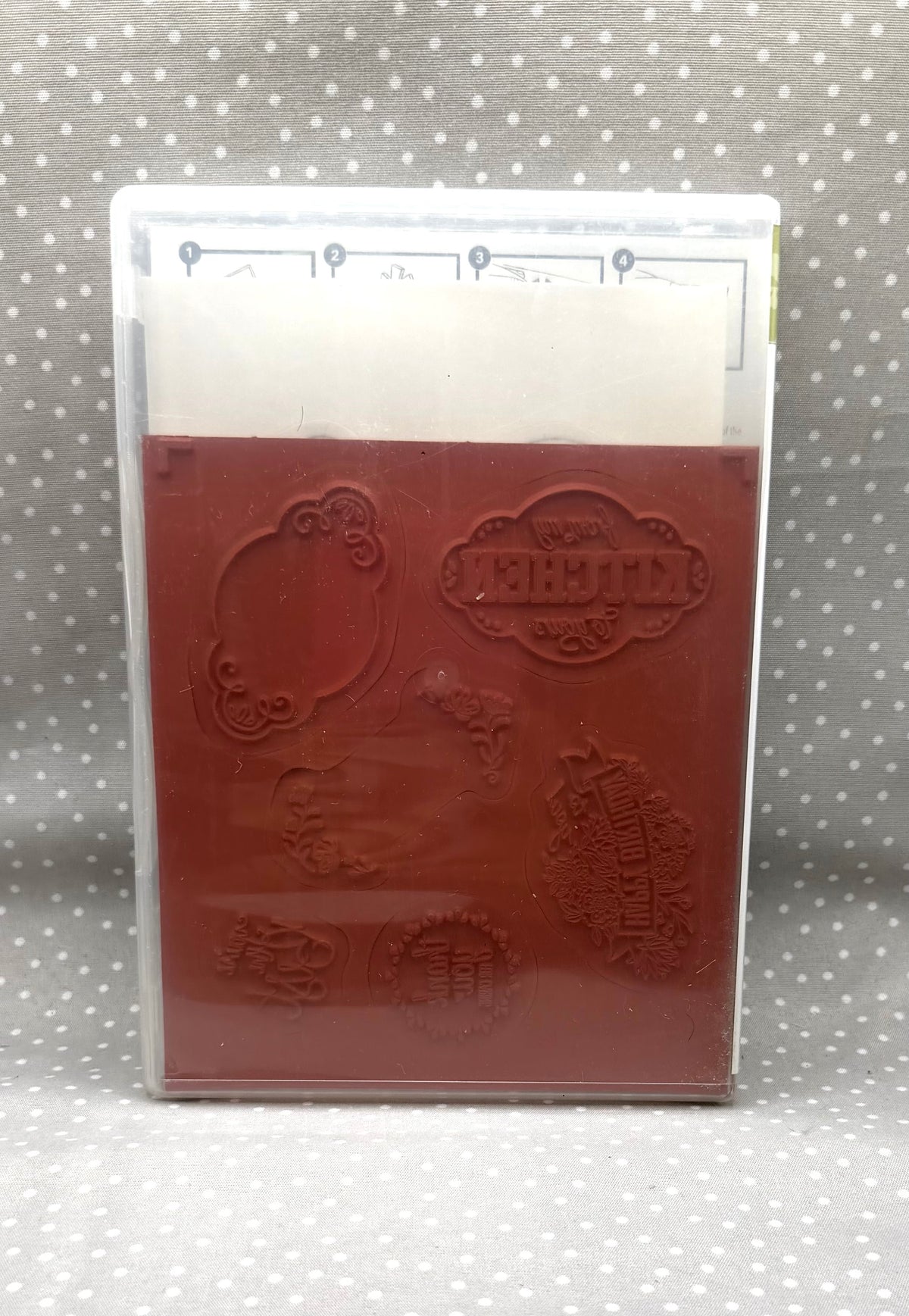 Label Me Pretty stamp set, Retired Stampin Up!