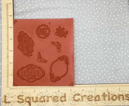 Label Me Pretty stamp set, Retired Stampin Up!