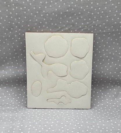Raining Flower stamp set, Retired Stampin Up! (2 of 2 stamp set ONLY)