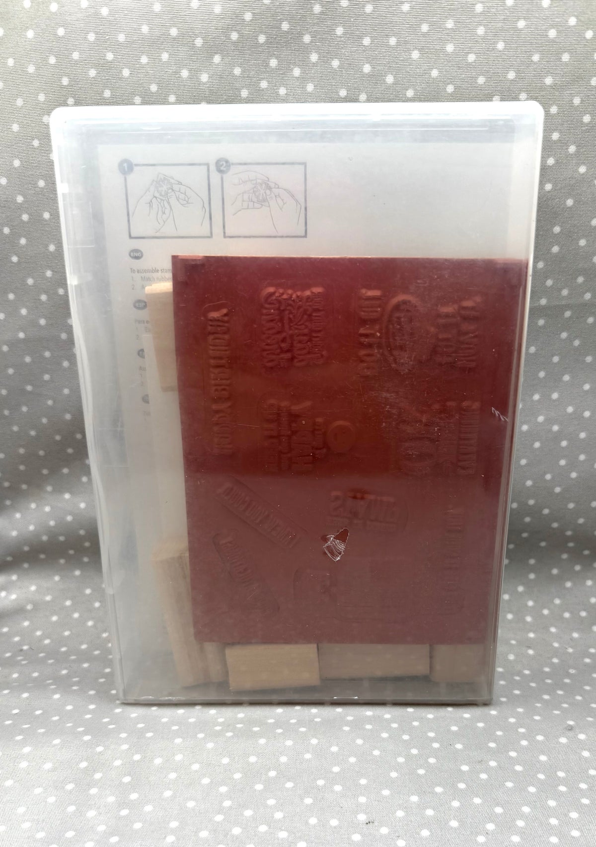 Designer Tee stamp set, Retired Stampin Up! Sale-a-bration