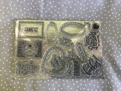 Retired SALE-A-BRATION Stampin Up! Stamp set Punch Party